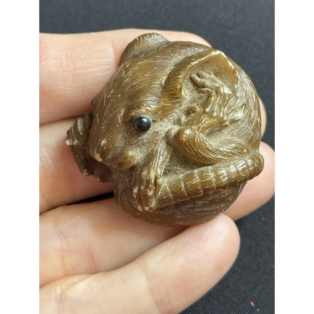 Vintage Ralph Massey Signed Pin Animal Brooch 35 Of 300 Mouse Rat Rare HTF